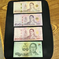 Thailand Thai Baht Currency 1,620 THB