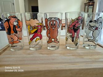 Pepsi Collector glasses