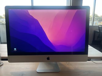 Apple iMac 27” — 16GB RAM / 1.12TB Fusion Drive — $90