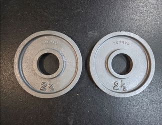 Weight Olympic Plates Pair of 2.5s