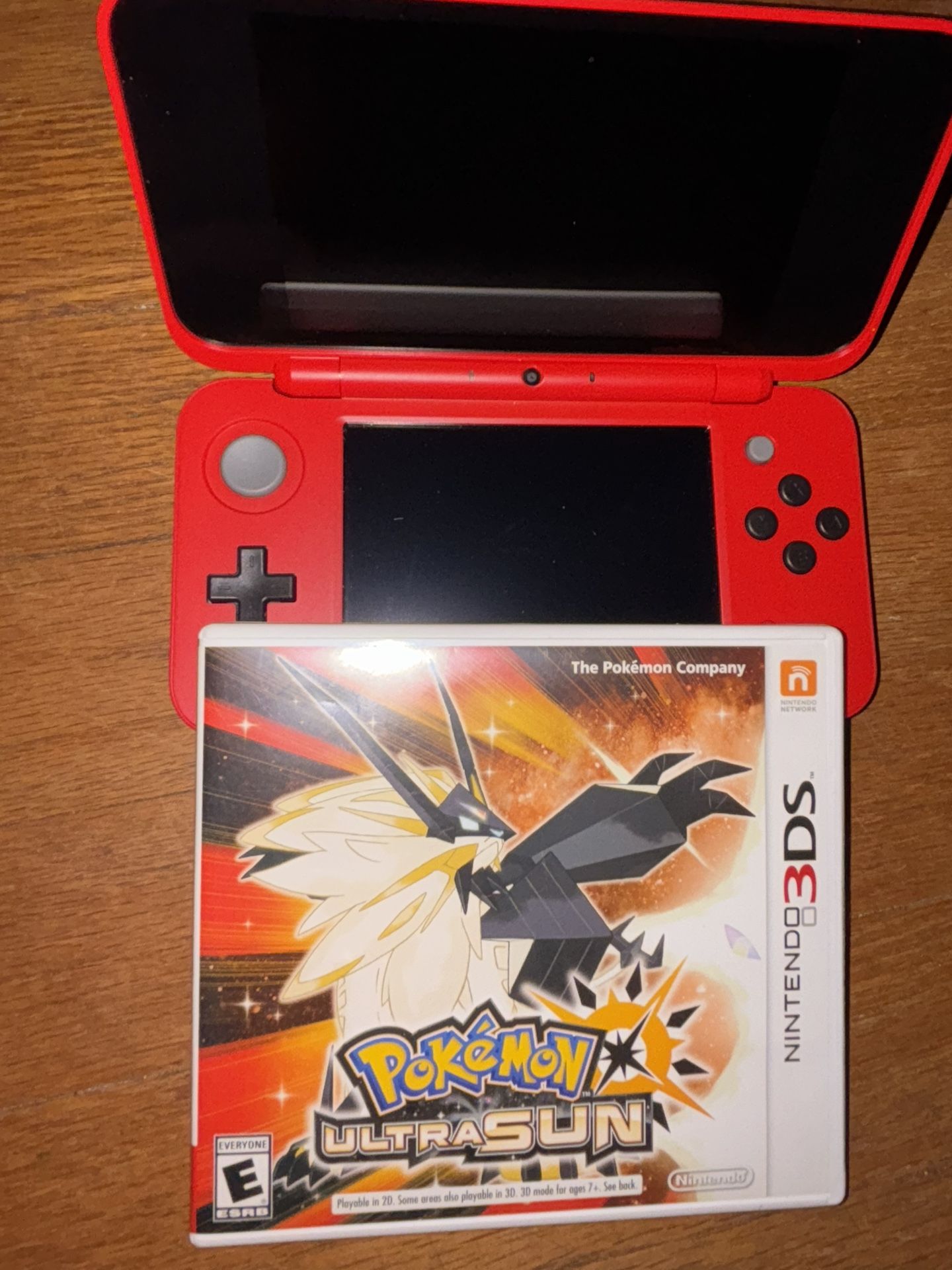 Pokemon Nintendo ds and ultra sun game