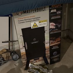 Master built electric smoker