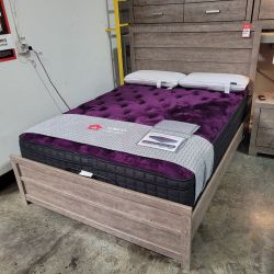 NEW QUEEN BED FREAME || SKU#ASHB070Q