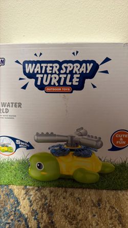 Water spray turtle