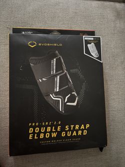 Brand New White Evo Shield 2.0 Double Strap, Elbow Guard