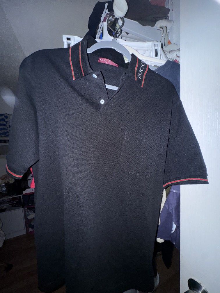 Gucci Mens Rtw Medium Polo Shirt