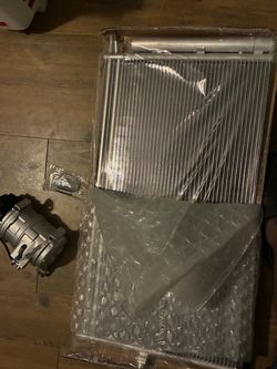 AC Evaporator Core and Compressor Kit