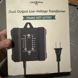 Dual Output Low Voltage Transformer, 100W Landscape Transformer With Timer