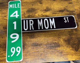 Street signs custom