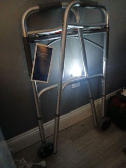 Brand New Walker Never Used With 5 Inch Wheels