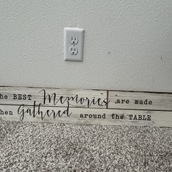 Home Decor Sign