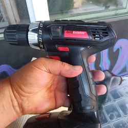 Drill With Box Full Of Bits