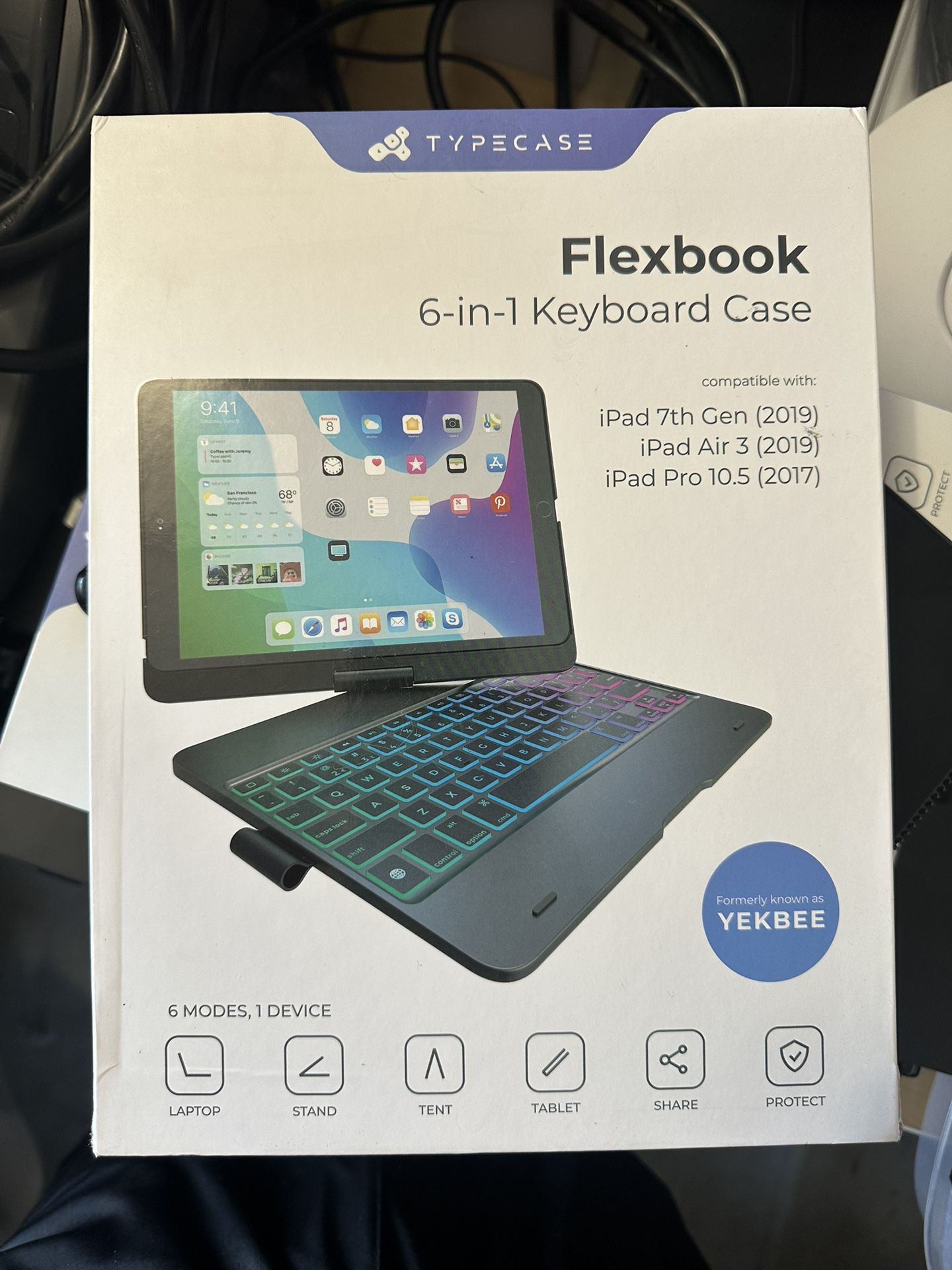 Typecase Flexbook Touch 6-in-1 Keyboard Case For iPad