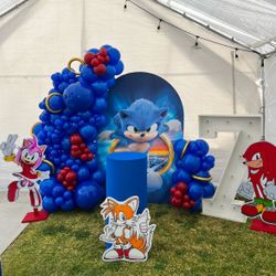 Sonic Birthday Balloons 