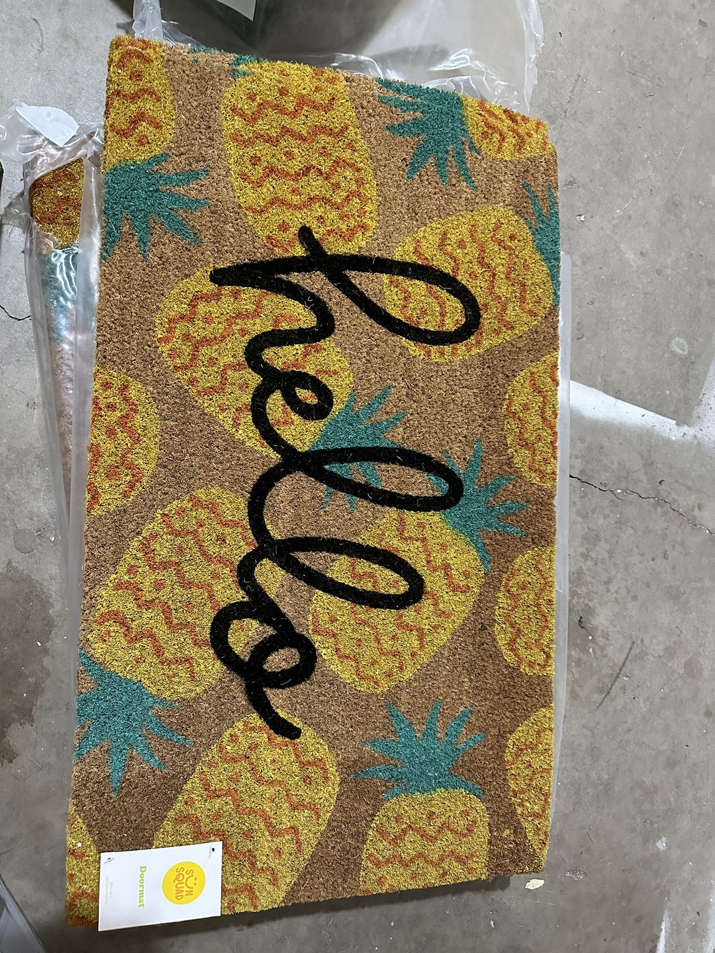Pineapple Door Mat