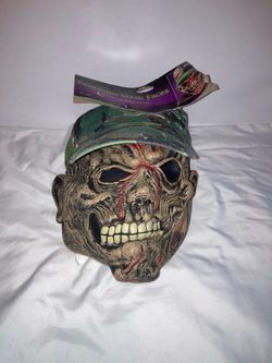 Fearsome Mask Faces Zombie Soldier Halloween Mask
