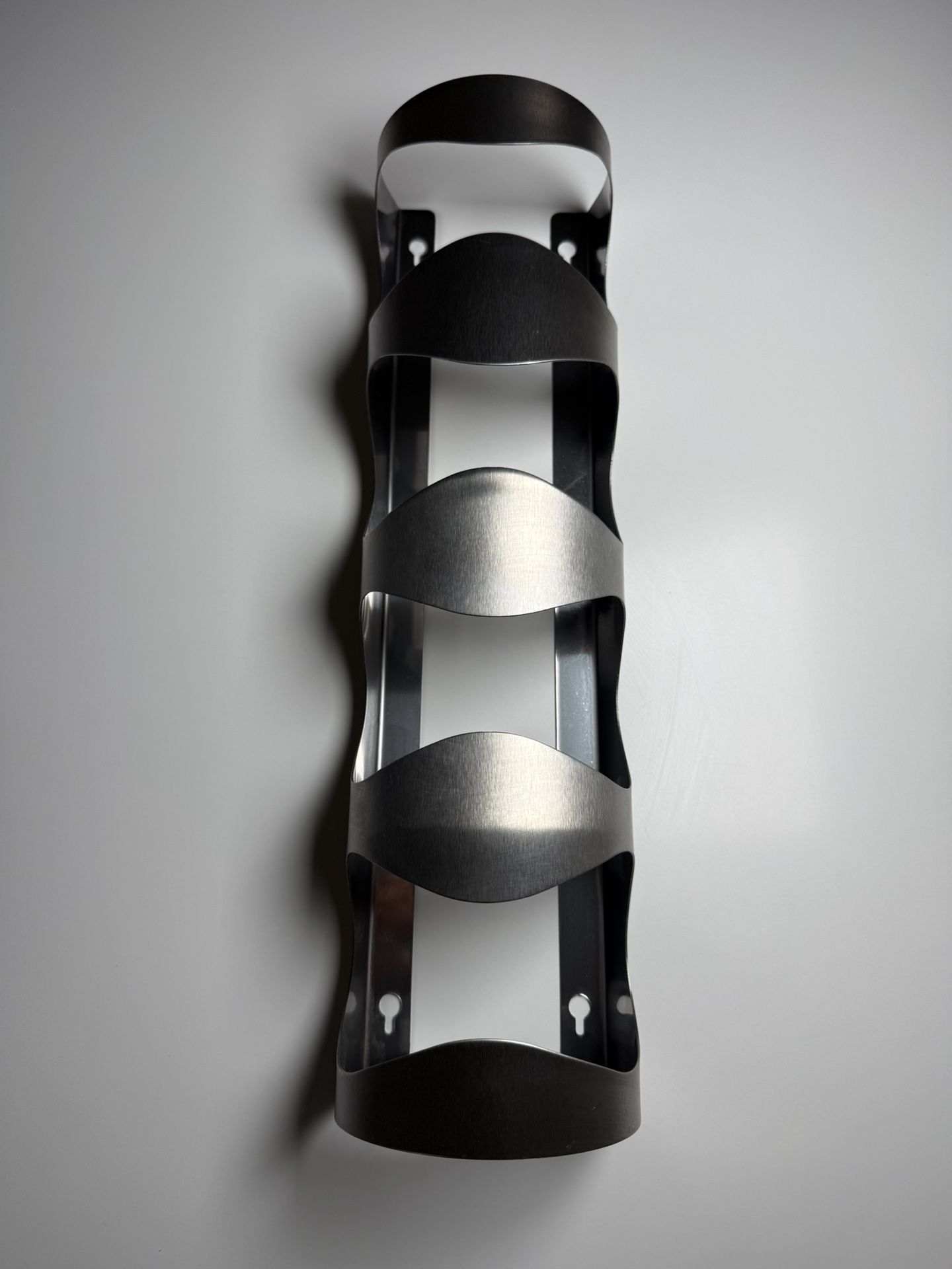 Ikea Stainless Steel Wine Rack Mid Century Modern