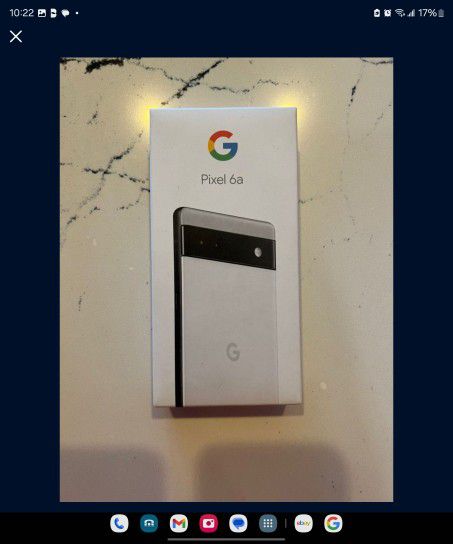 Brand New Android Google Pixel 6a Chalk (White)  Unlocked