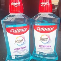(2) Colgate Total Mouthwash, 16.9 oz each 