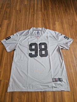 Raiders mens 4x 5x Jerseys $90ea read description