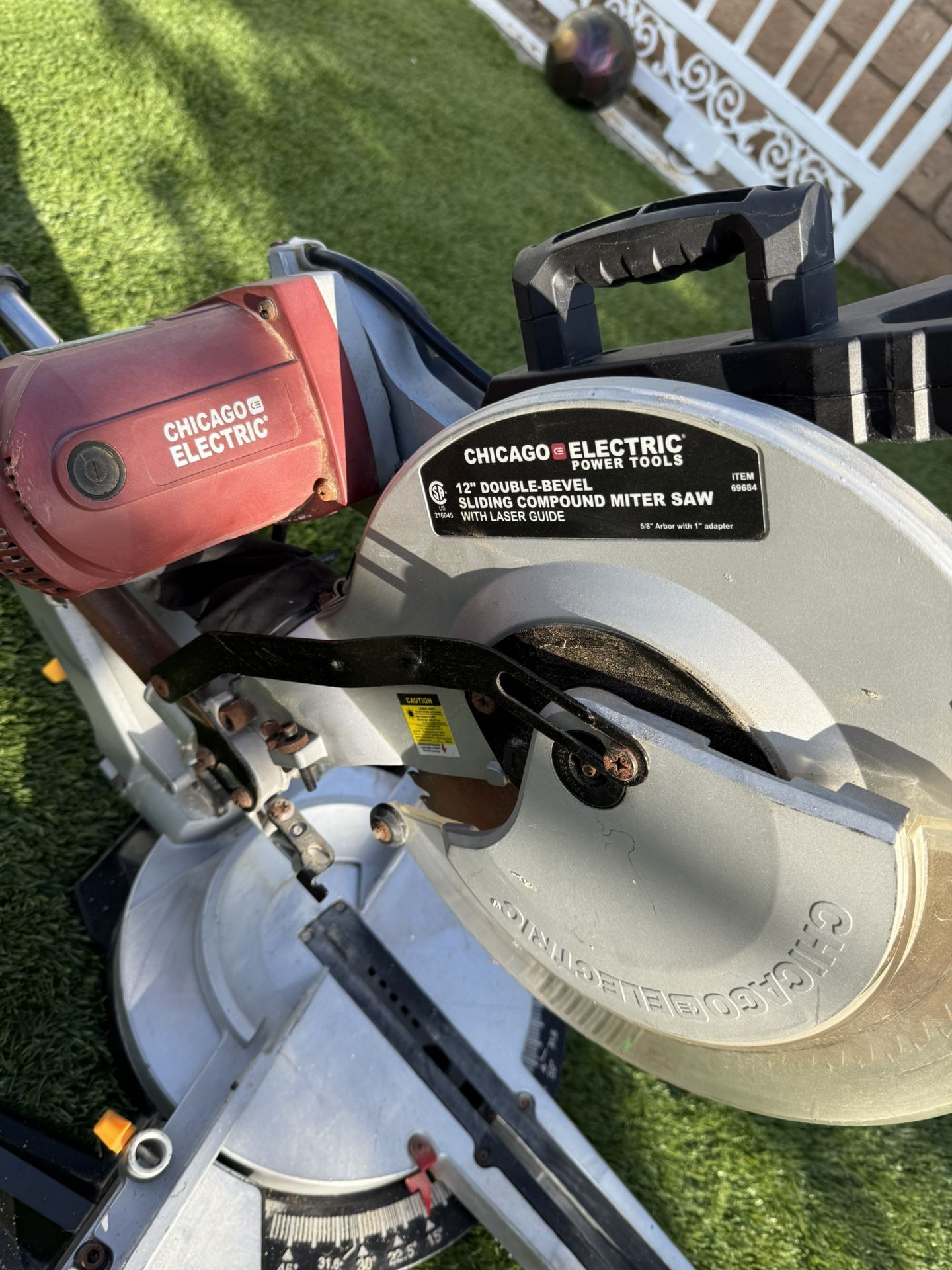 12in Chicago Electric Miter Saw