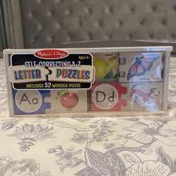 Melissa & Doug Letter Puzzle 