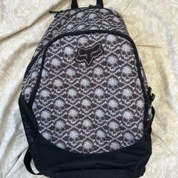 Fox Skull Backpack, Grey