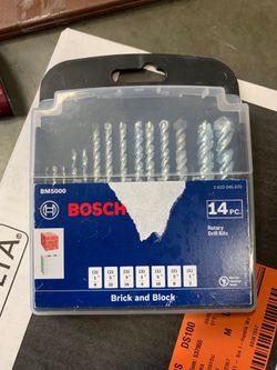 Bosch 14 pc Rotary Drill Bits