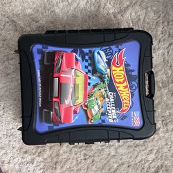 Hot Wheels rolling carry case