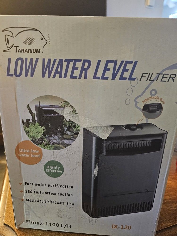 Low Level Aquarium Filter 