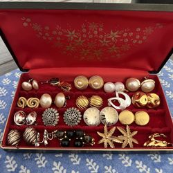 Lot Of Vintage Earrings