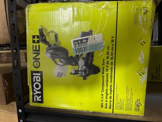 Ryobi ONE+ 18V Cordless 7-1/4" Compound Miter Saw