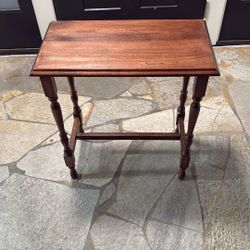 Wood End Table