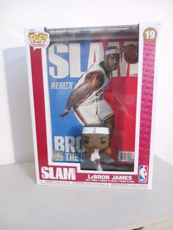 Funko POP! NBA Cover Lebron James Collectable Vinyl Figure Official Merchandise Model Figure