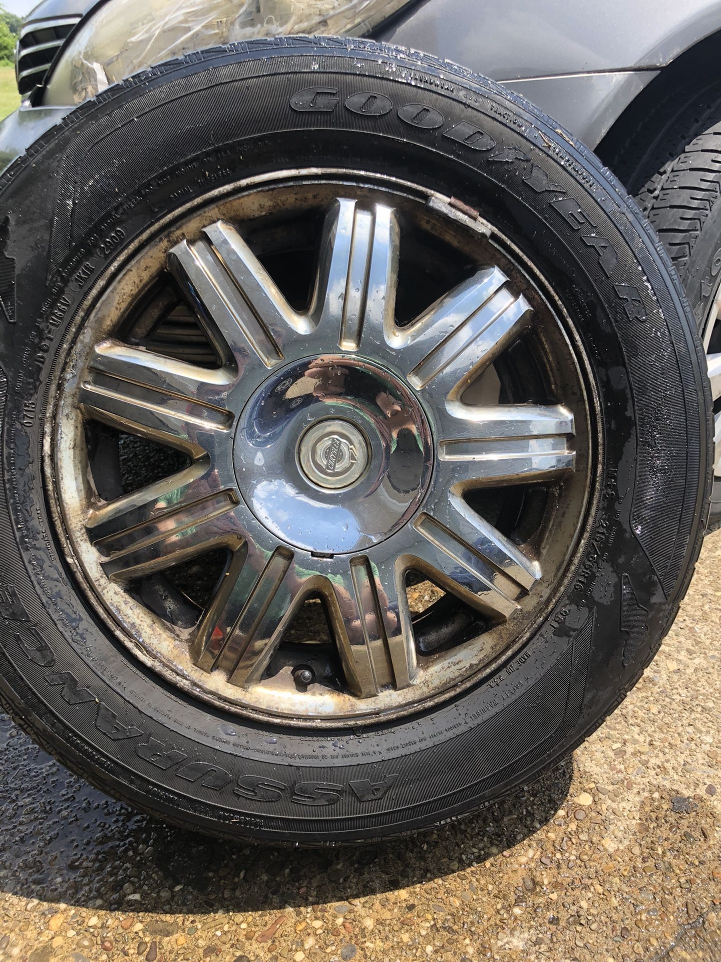 2 Chrysler Good Year Tires