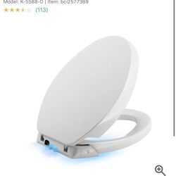 Kohler Toilet Seat, Fresh Scent And Night Light