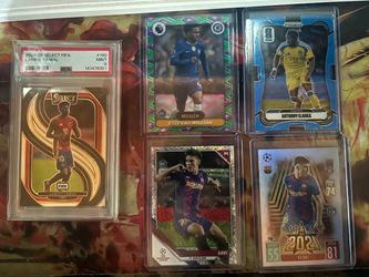 Soccer Trading Cards Lot – Yamal PSA 9 & More