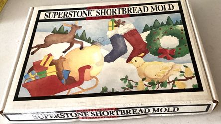 SASSAFRAS SUPERSTORE SHORTBREAD MOLD FOR BAKING IN BOX $25