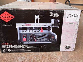 SKILSAW 8-1/4” Worm Drive Portable Table Saw – SPT99T-01
