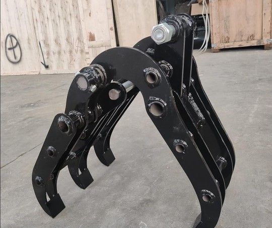Mini Excavator Grapple 3 And 5/8 Inch Pin