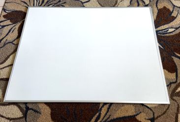 Non-Magnetic Whiteboard with Aluminum Frame 48"x36"Dry Erase