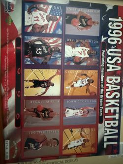 1996 USA Basketball team collectors item