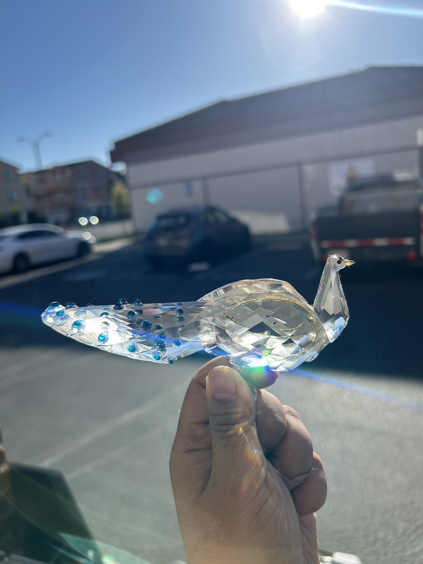 Preciosa Bohemian Crystal Limited Edition Peacock
