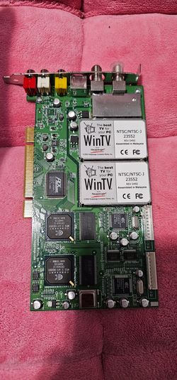 Hauppauge capture card