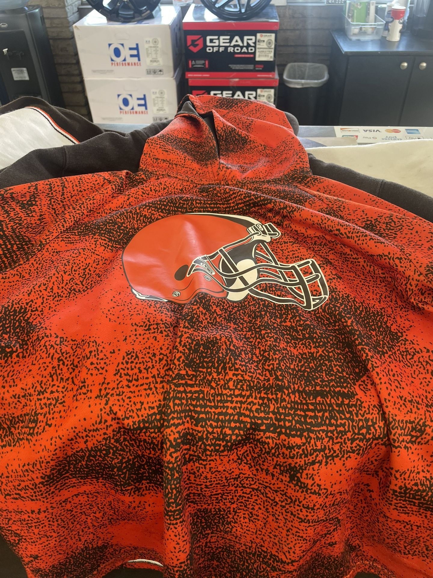 cleveland browns pullover 