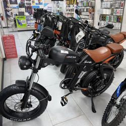 Movcan V70 Electric Bicycle 35MPH! Finance For $50 Down Payment!!