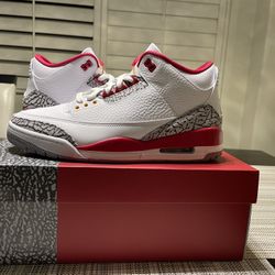 Jordan 3 Cardinal