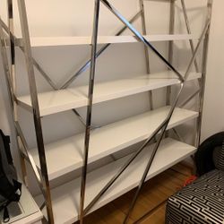Art Deco Bookshelf w/ 4  Shelves