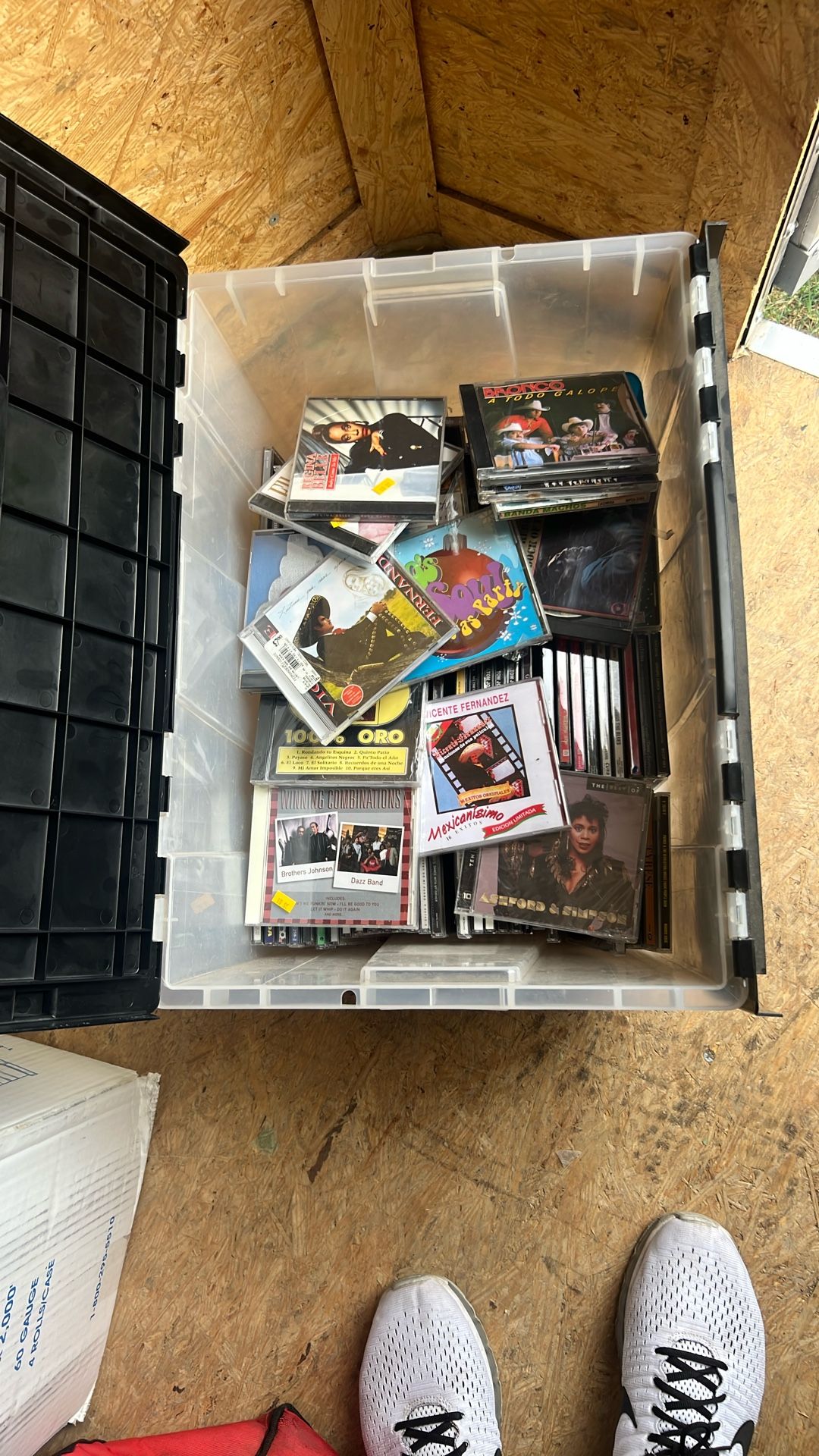 Huge Box Of Cds