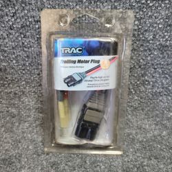 NEW TRAC TROLLING MOTOR PLUG T10138 8 Gauge High-Current 60 Amp 12v 24v